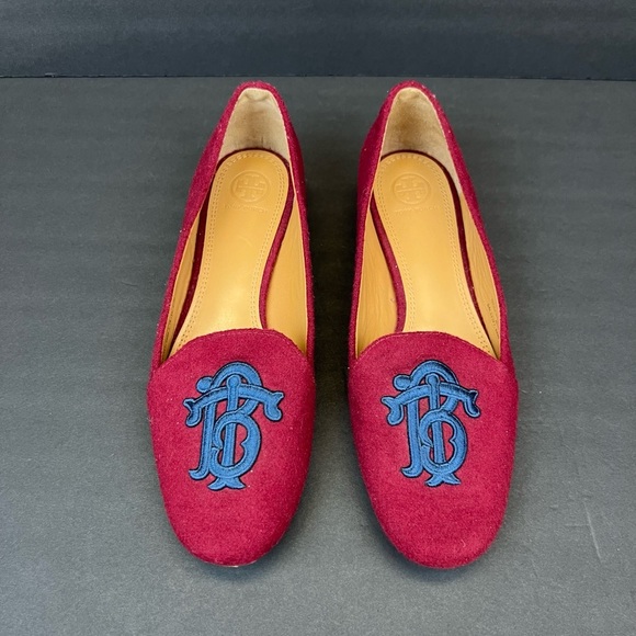 Tory Burch Red and Blue Flats - Picture 10 of 10